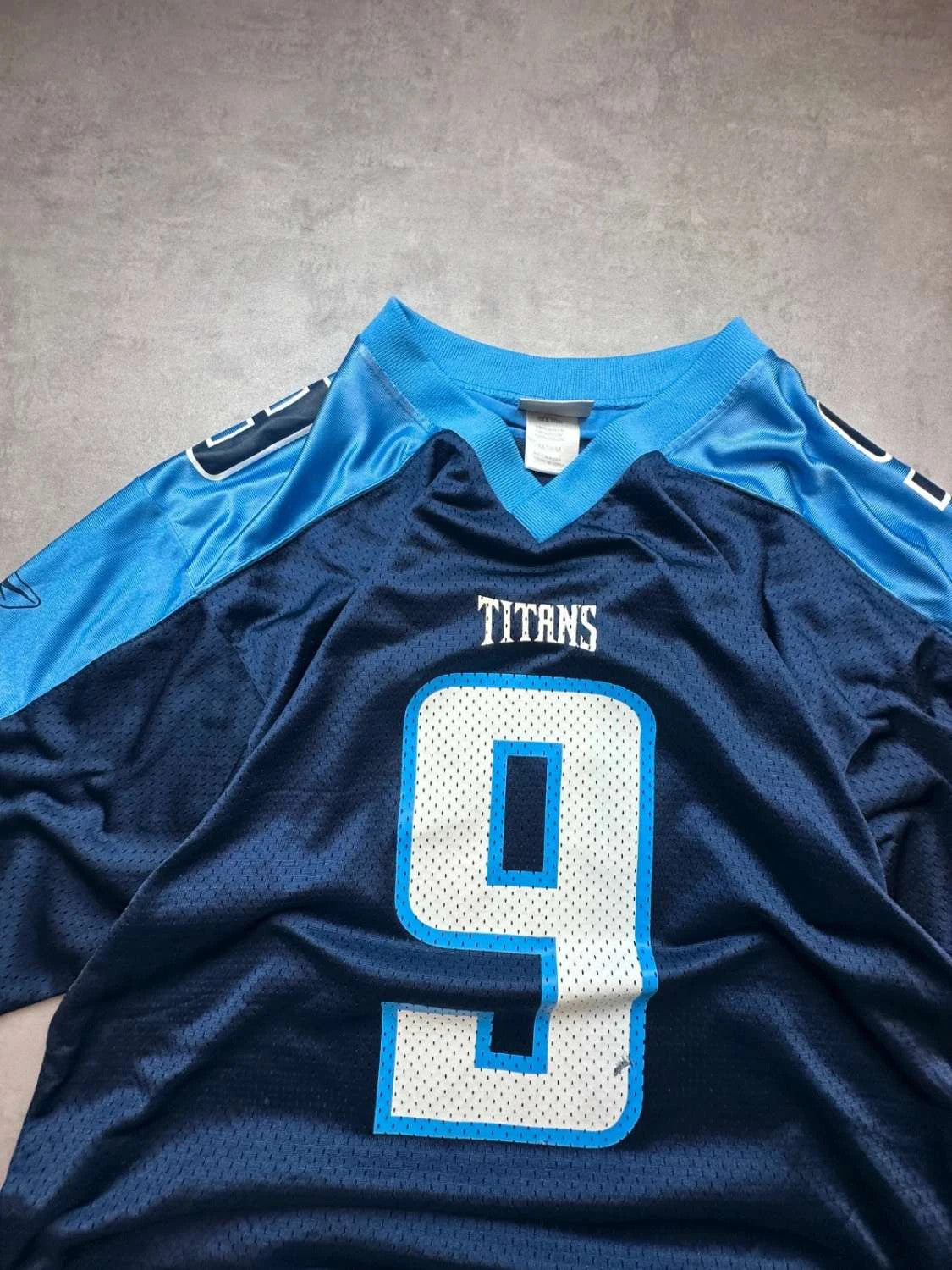 Maillot Vintage Steve McNair #9 Tennessee Titans Reebok NFL – Années 2000