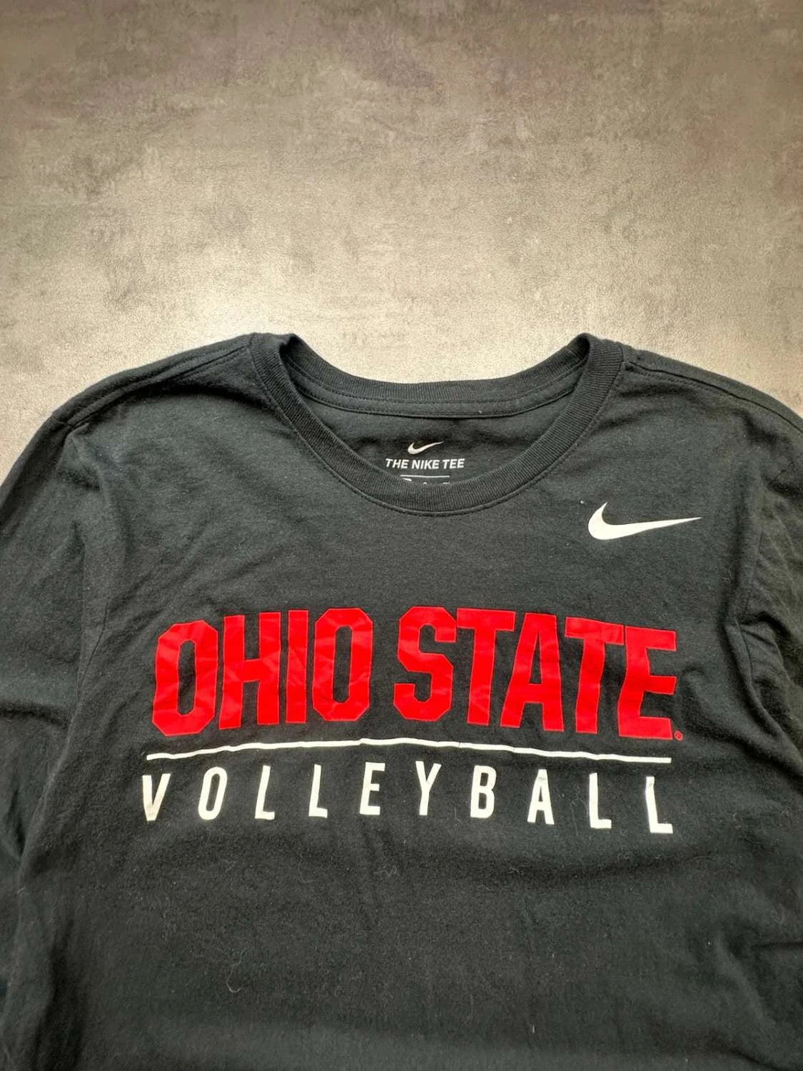 T-Shirt Nike Ohio State Volleyball Vintage Noir