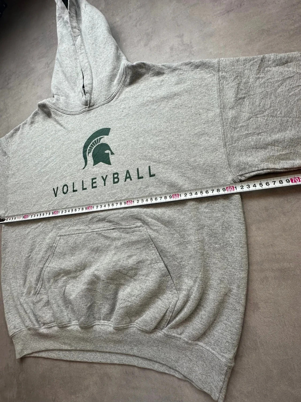 Hoodie Vintage Michigan State Spartans Volleyball Gris – Collegiate NCAA Sportswear