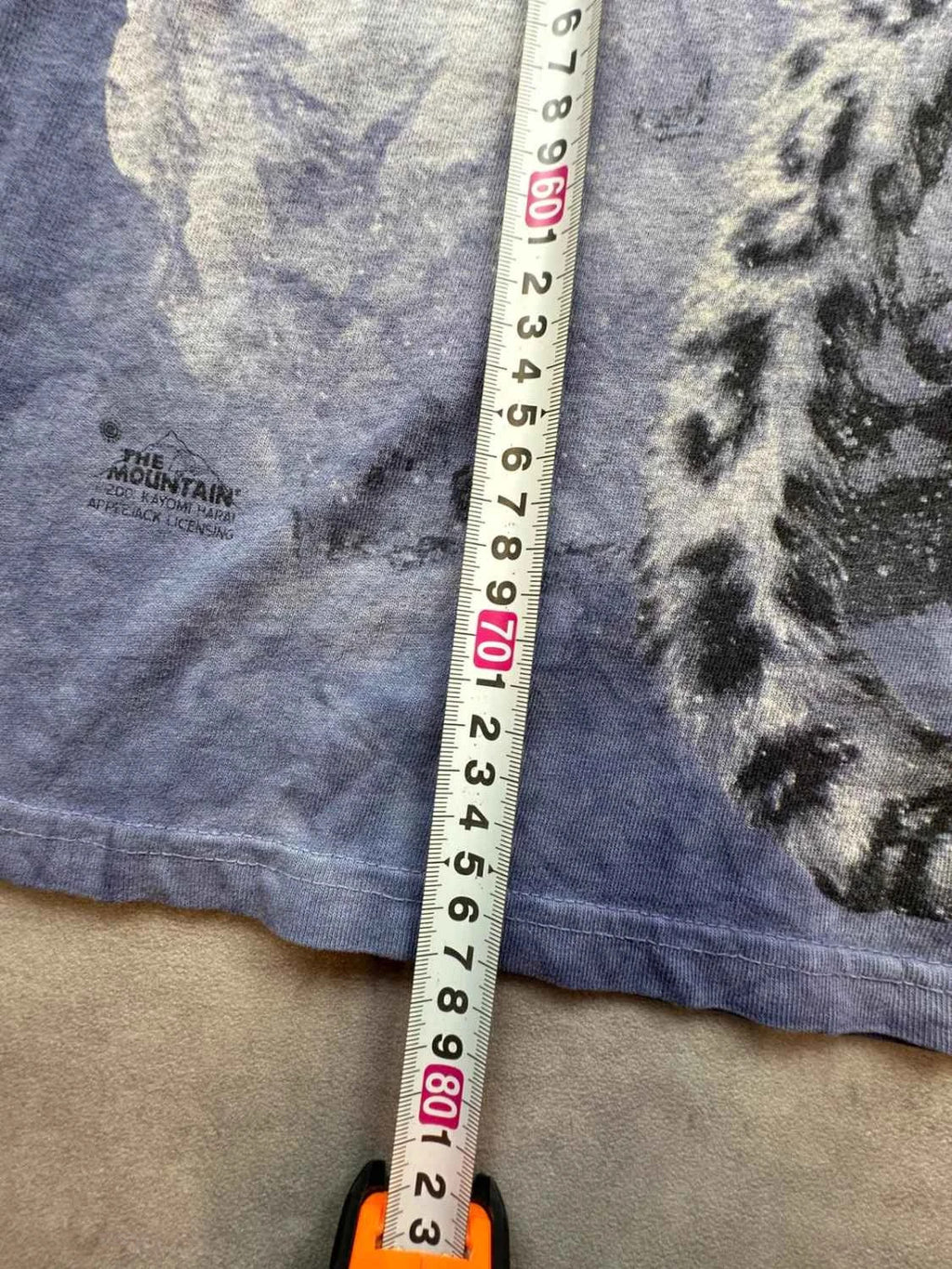 T-Shirt The Mountain Léopards des Neiges Tie-Dye – Wildlife Vintage