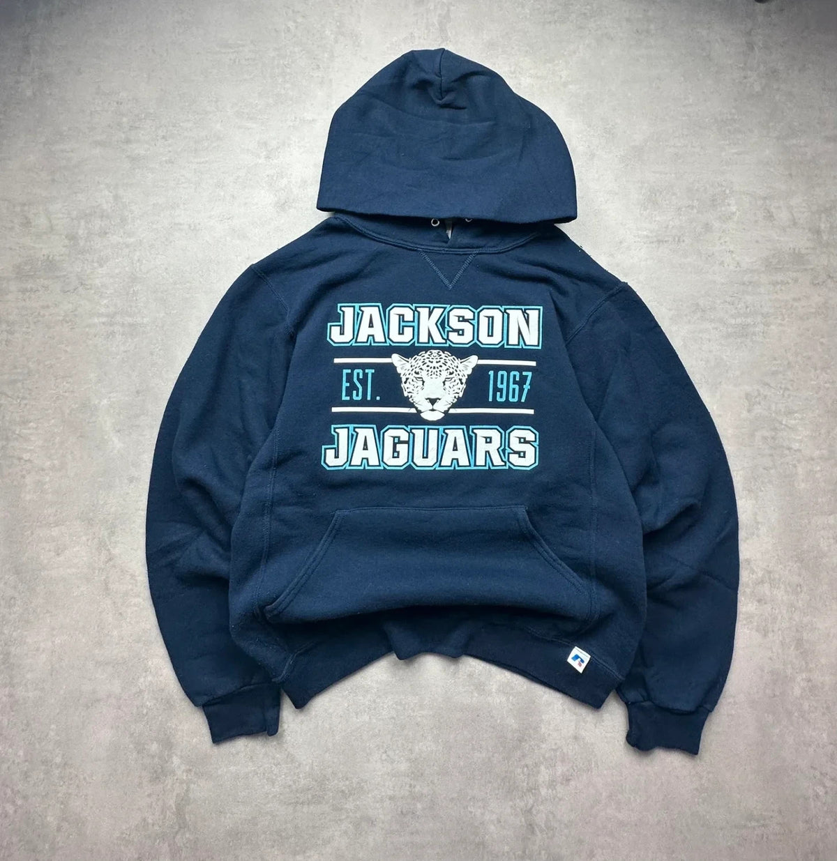 Sweat Russell Athletic Vintage Jackson Jaguars Navy