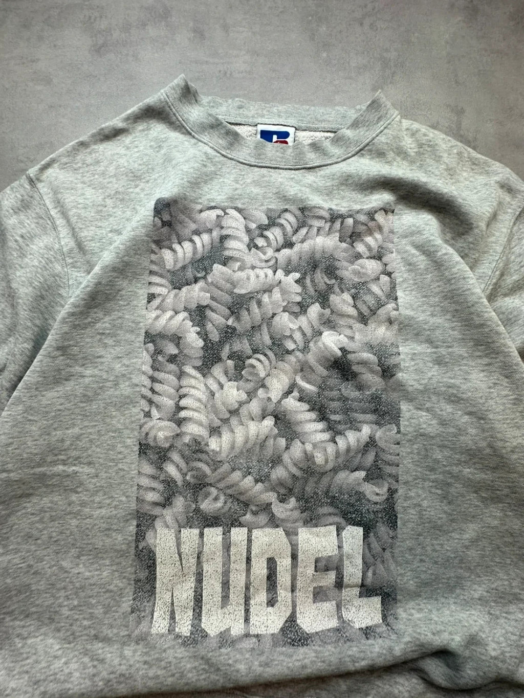 Sweat Russell Athletic Vintage Nudel Gris – Sportswear USA
