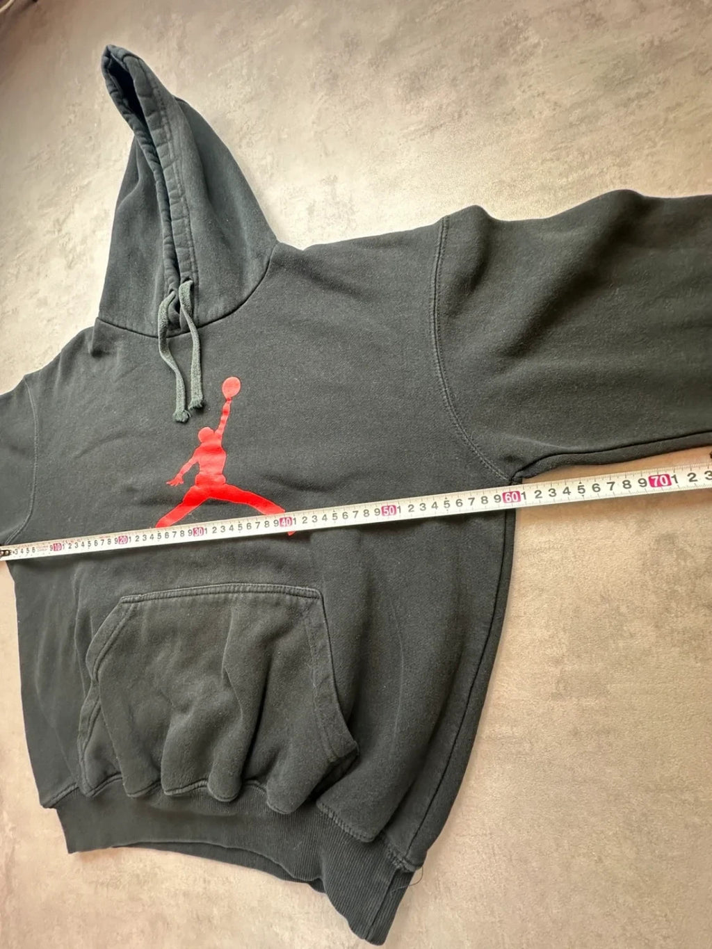 Hoodie Vintage Air Jordan Jumpman Noir & Rouge – Sweat Sportswear Y2K Streetwear