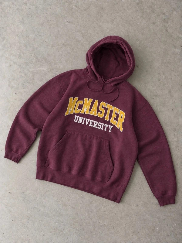 Hoodie McMaster University Vintage 90s – Bordeaux College USA
