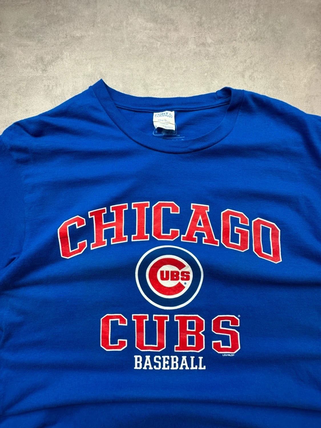 Tee-Shirt MLB Vintage Chicago Cubs Bleu