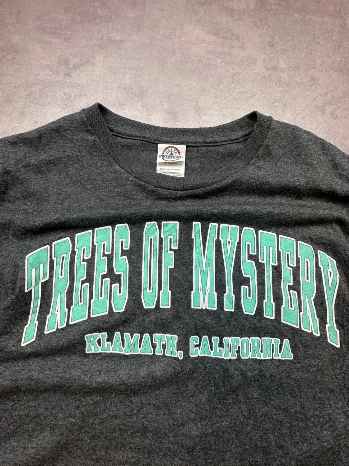 Tee-shirt Vintage Trees of Mystery Gris | WellStore Vintage