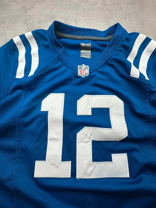 Maillot NFL Nike Vintage Andrew Luck #12 Indianapolis Colts Bleu