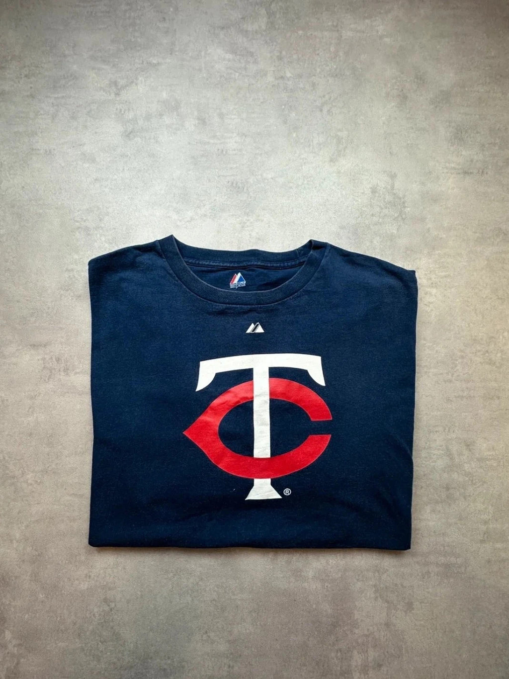 Tee Shirt Vintage Minnesota Twins MLB Navy – Logo Baseball