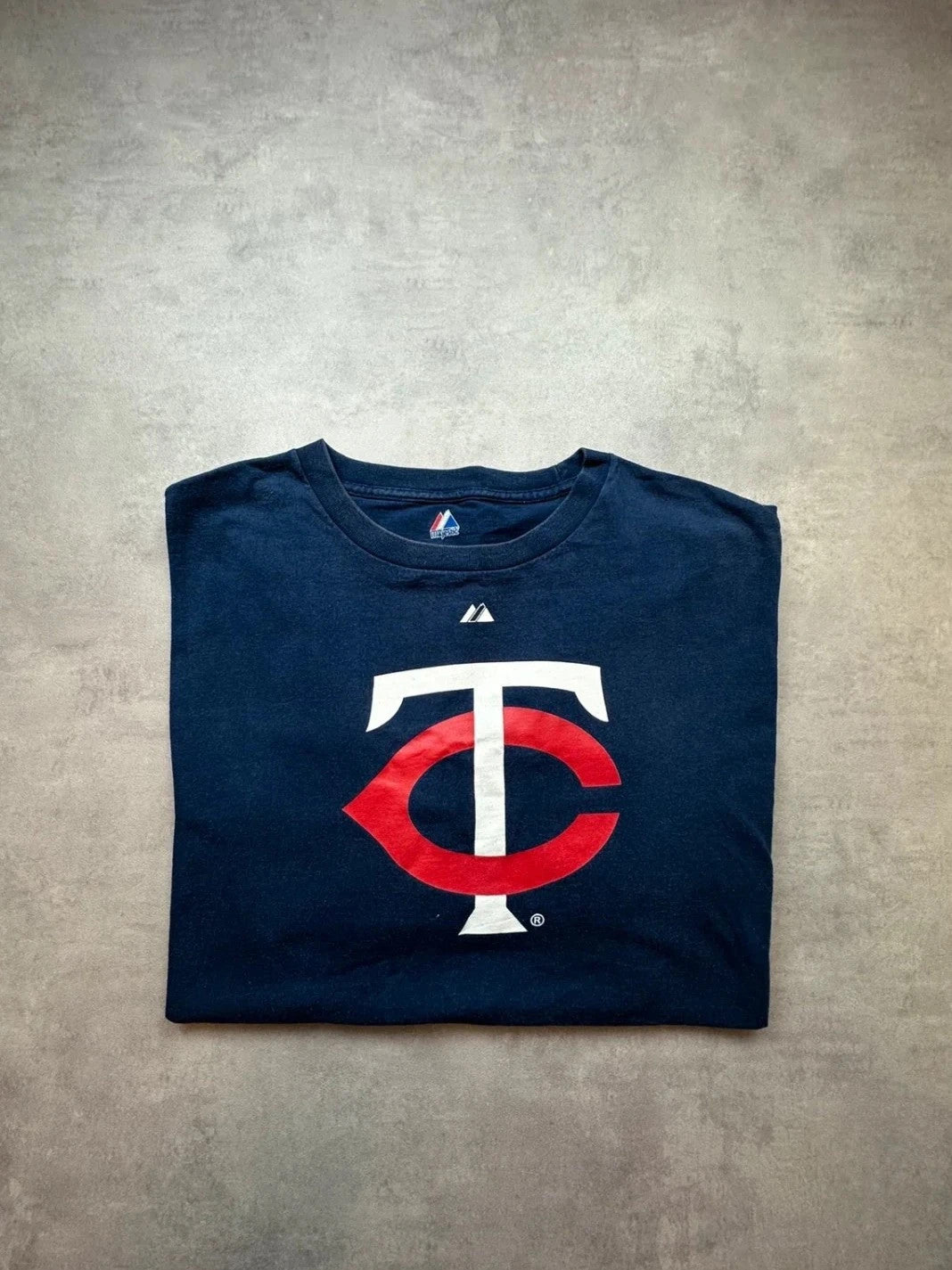 Tee Shirt Vintage Minnesota Twins MLB Navy – Logo Baseball