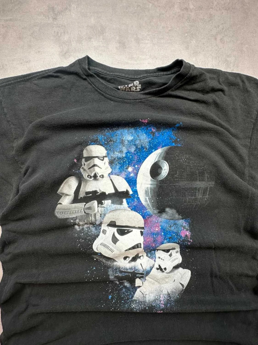 T-Shirt Star Wars Stormtrooper Black Moon