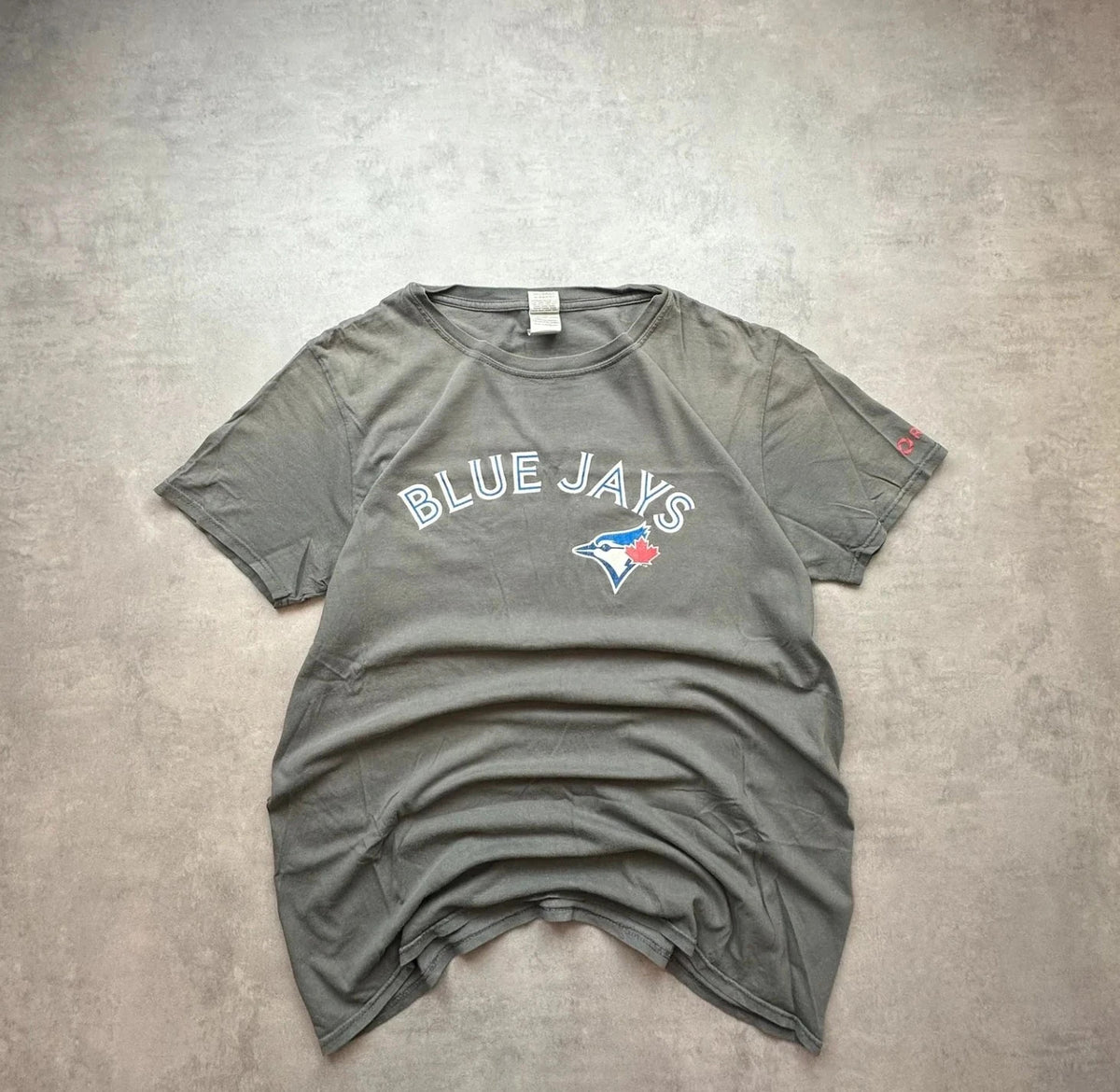 Tee-Shirt Vintage Blue Jays Dad #15 Gris