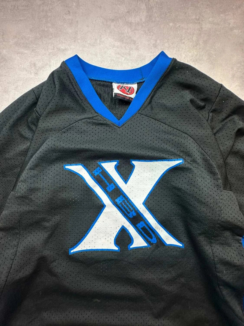 Maillot Hockey Vintage Spring Sets #13 Noir & Bleu