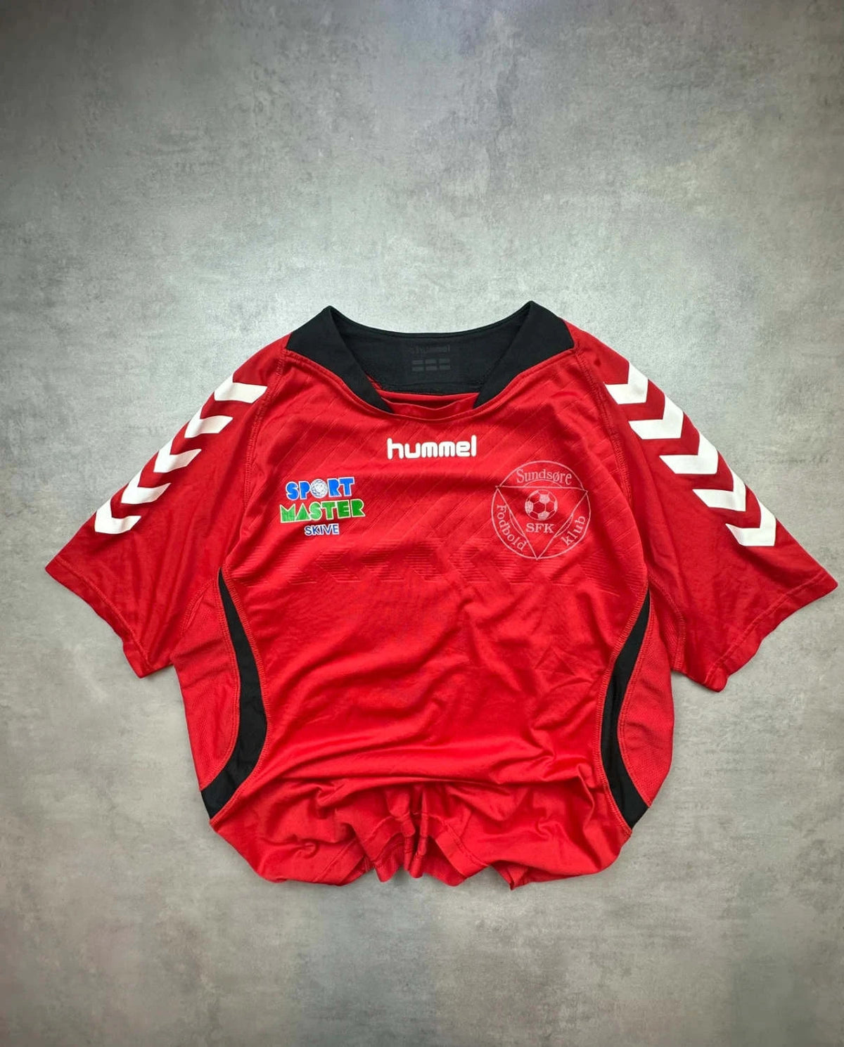 Maillot Hummel Sundsøre FK Football Rouge – Vintage Sportswear