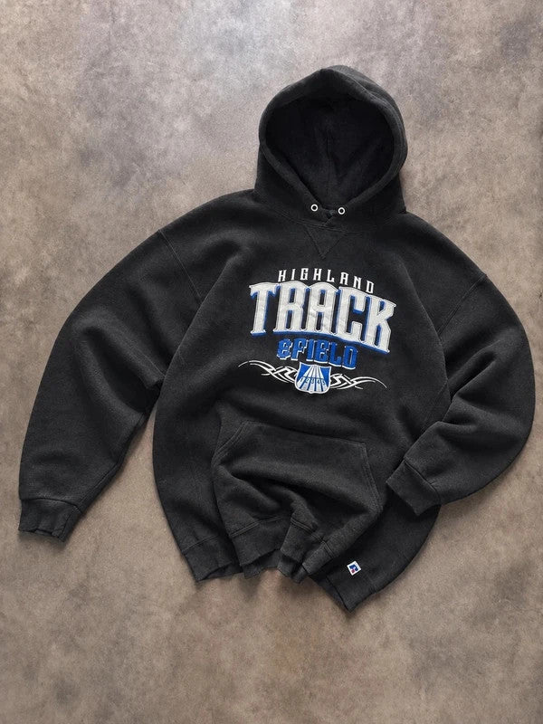 Sweat Vintage Highland Track & Field – Noir