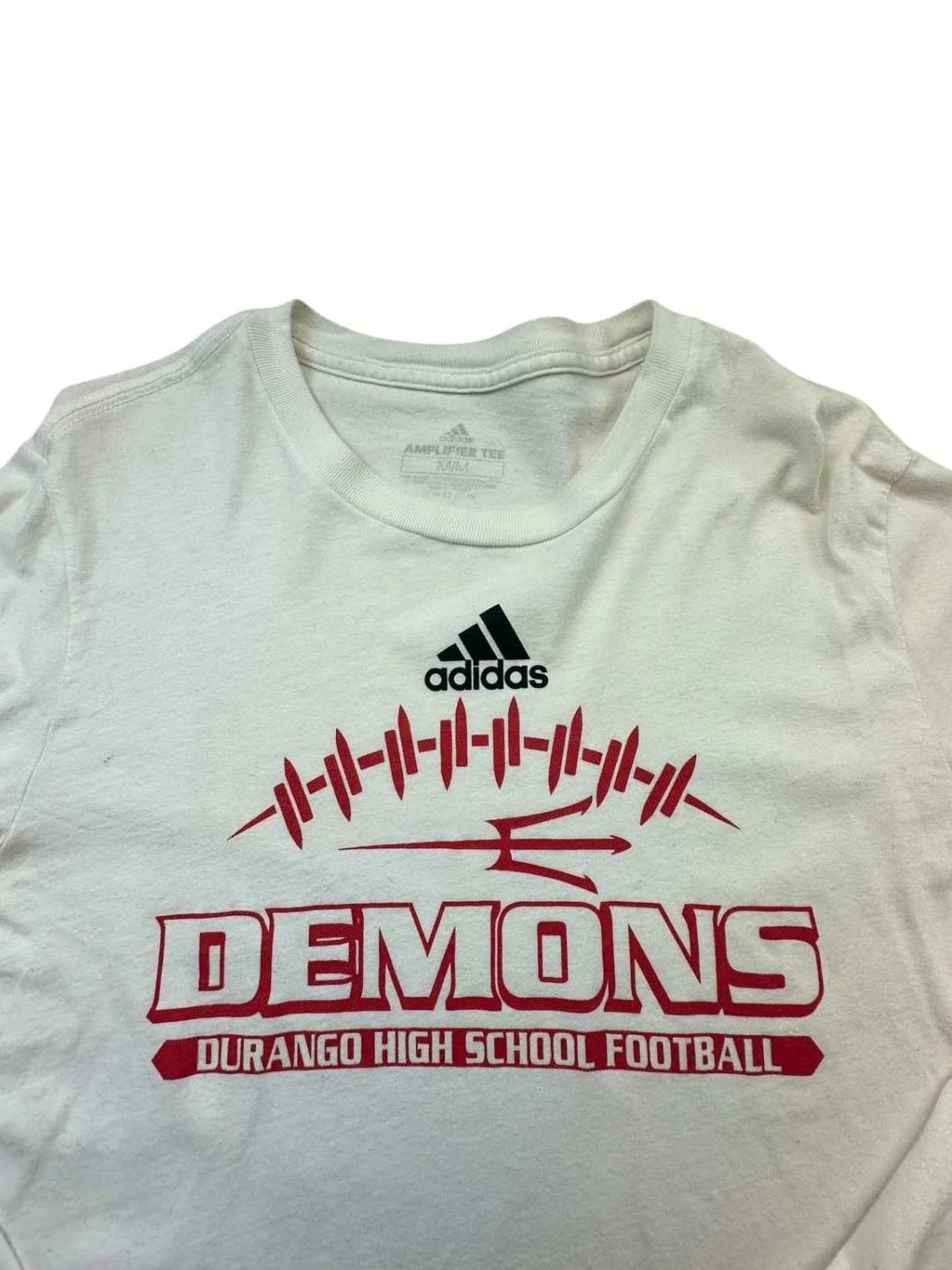 Tee-shirt Longsleeve Adidas Vintage Demons Blanc
