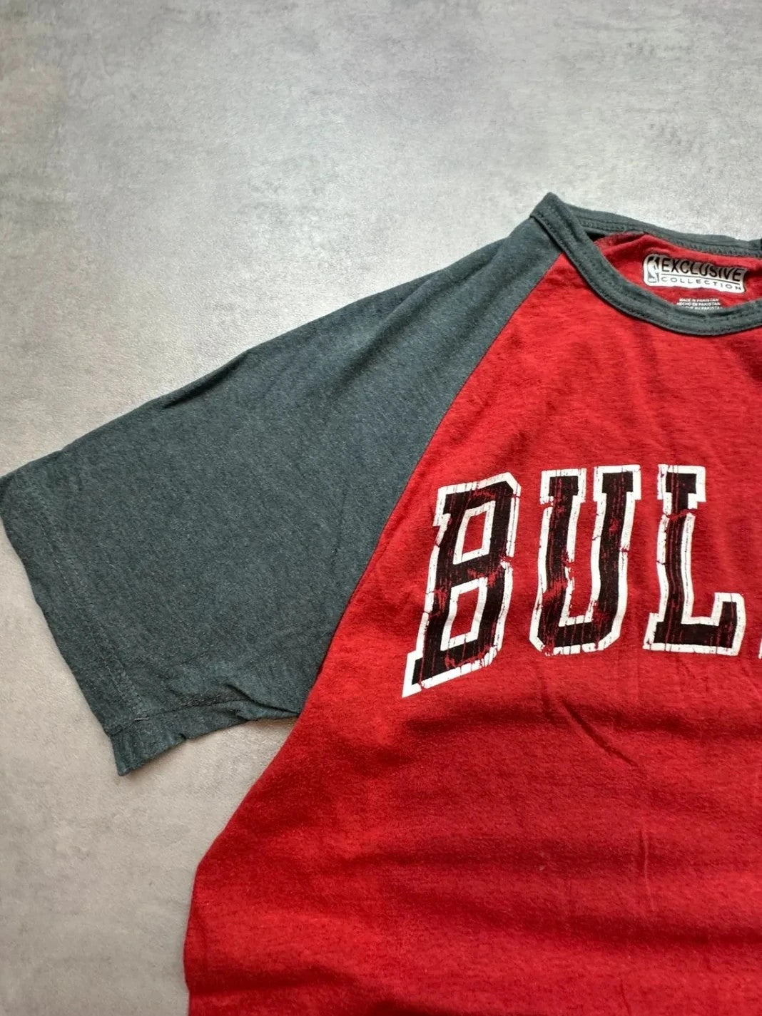 Tee-Shirt NBA Vintage Chicago Bulls Rouge & Gris – Basketball