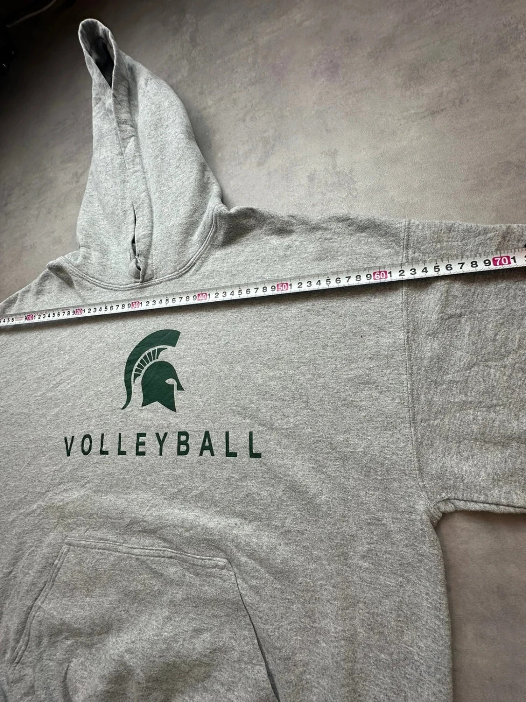 Hoodie Vintage Michigan State Spartans Volleyball Gris – Collegiate NCAA Sportswear