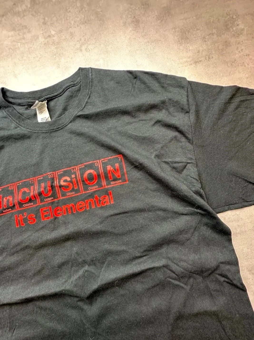 Tee-Shirt Vintage Special Olympics Inclusion Noir