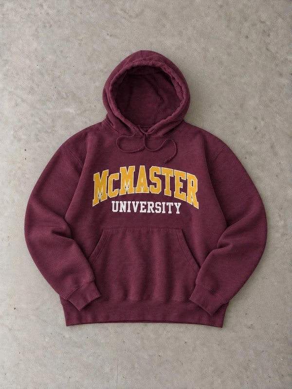 Hoodie McMaster University Vintage 90s – Bordeaux College USA