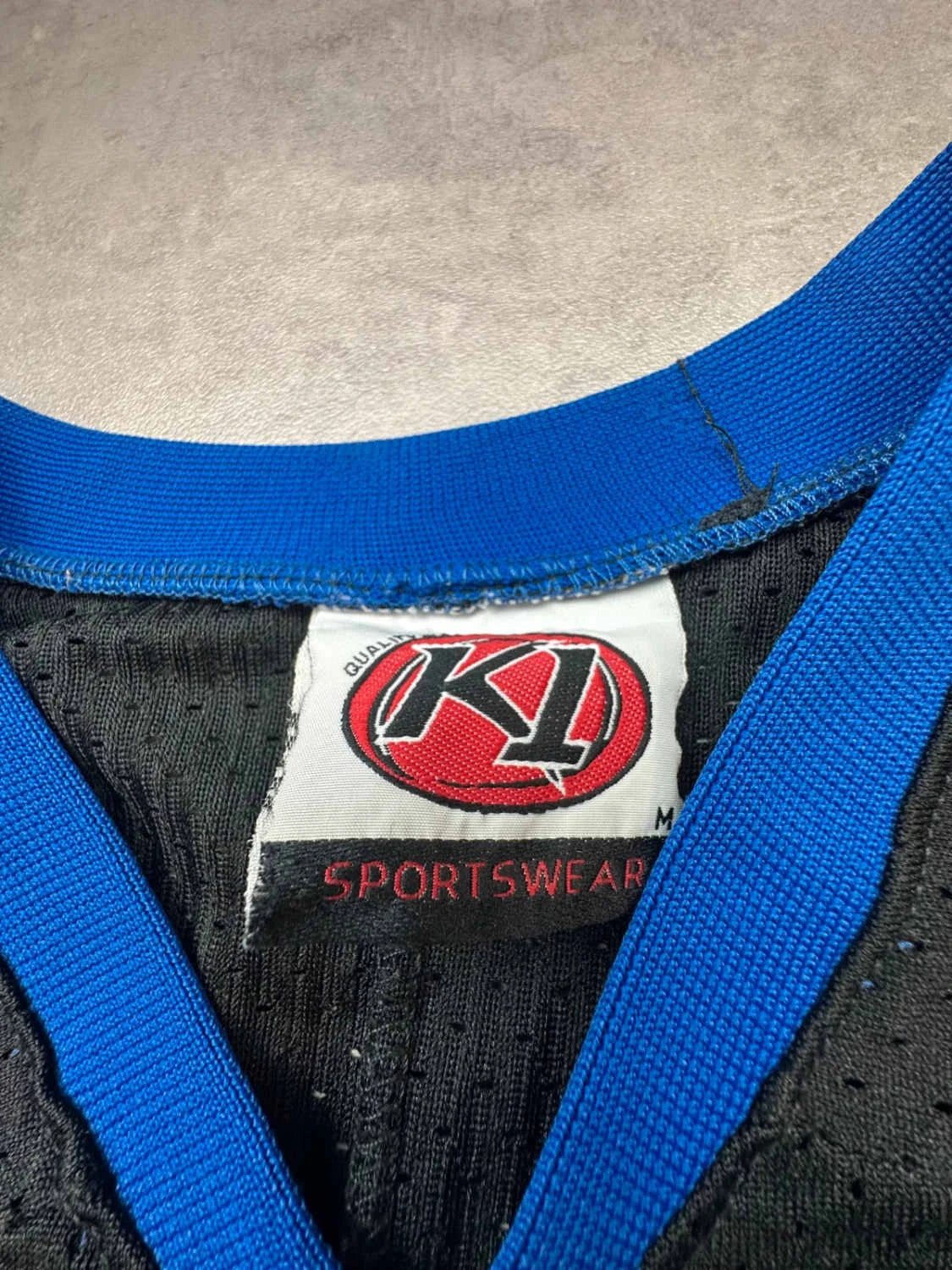 Maillot Hockey Vintage Spring Sets #13 Noir & Bleu