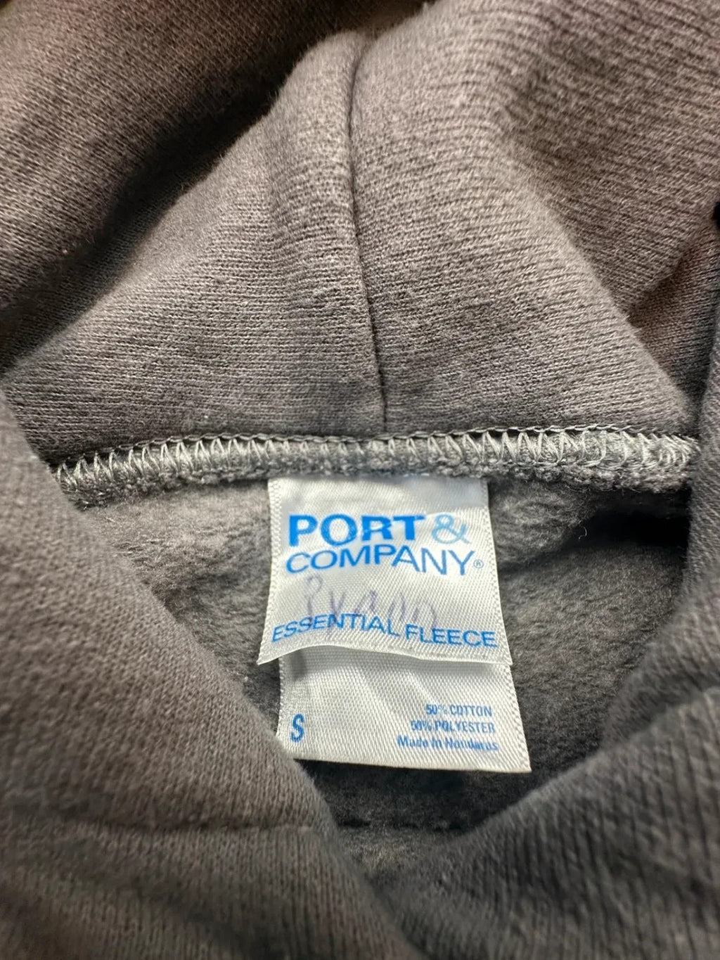 Hoodie Vintage Margaret Cleary Mustangs – Gris Foncé