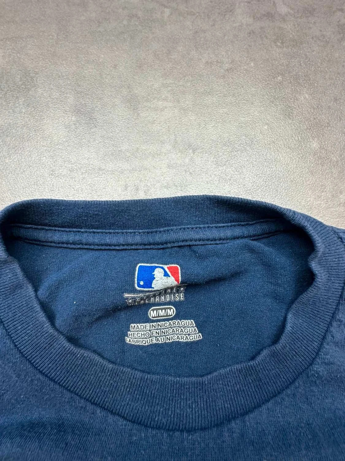 T-Shirt MLB Vintage Milwaukee Brewers Marine
