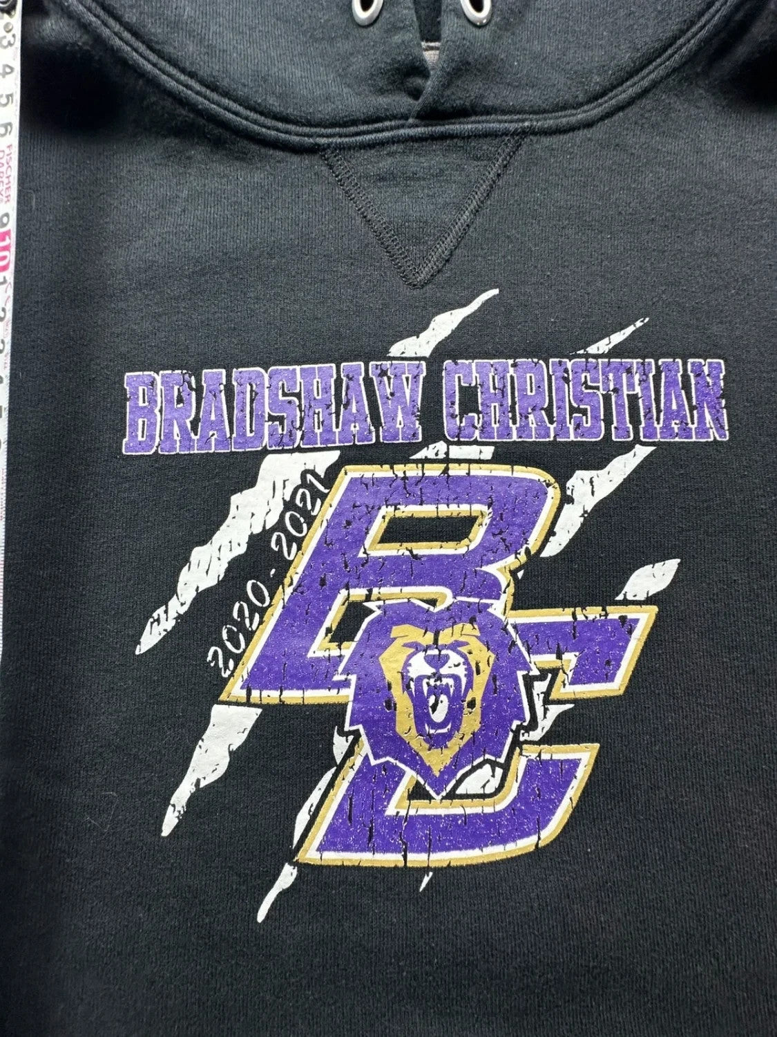 Sweat Russell Athletic Vintage Bradshaw Christian Noir