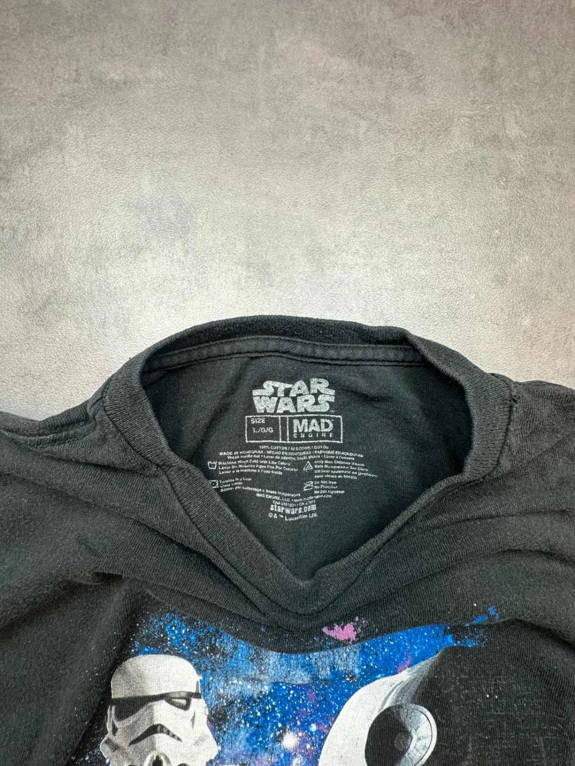T-Shirt Star Wars Stormtrooper Black Moon