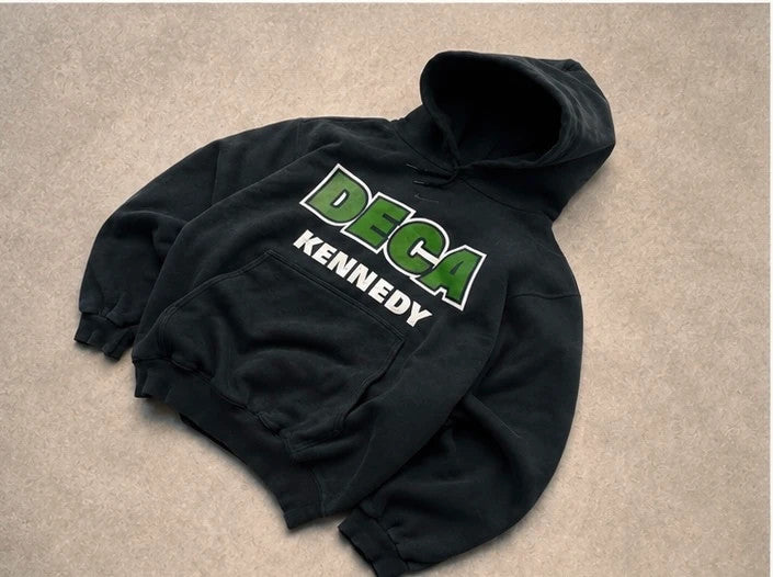 Hoodie Vintage DECA Kennedy – Noir