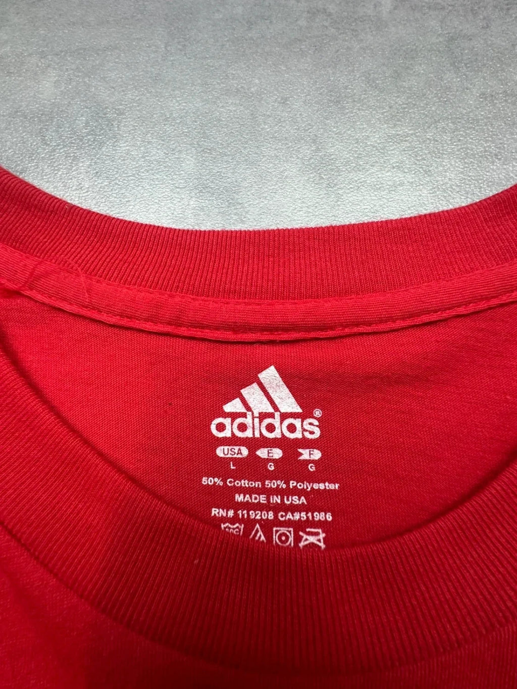 Tee-shirt Adidas Vintage Barricade Boost Rouge | WellStore Vintage