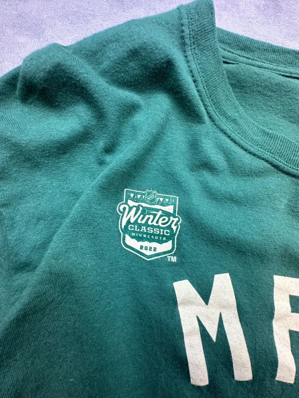 Maillot Hockey NHL Vintage Minnesota Wild Vert