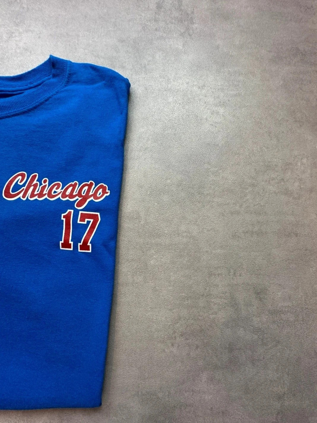 Tee Shirt Vintage Chicago Cubs Kris Bryant #17 Bleu – MLB USA