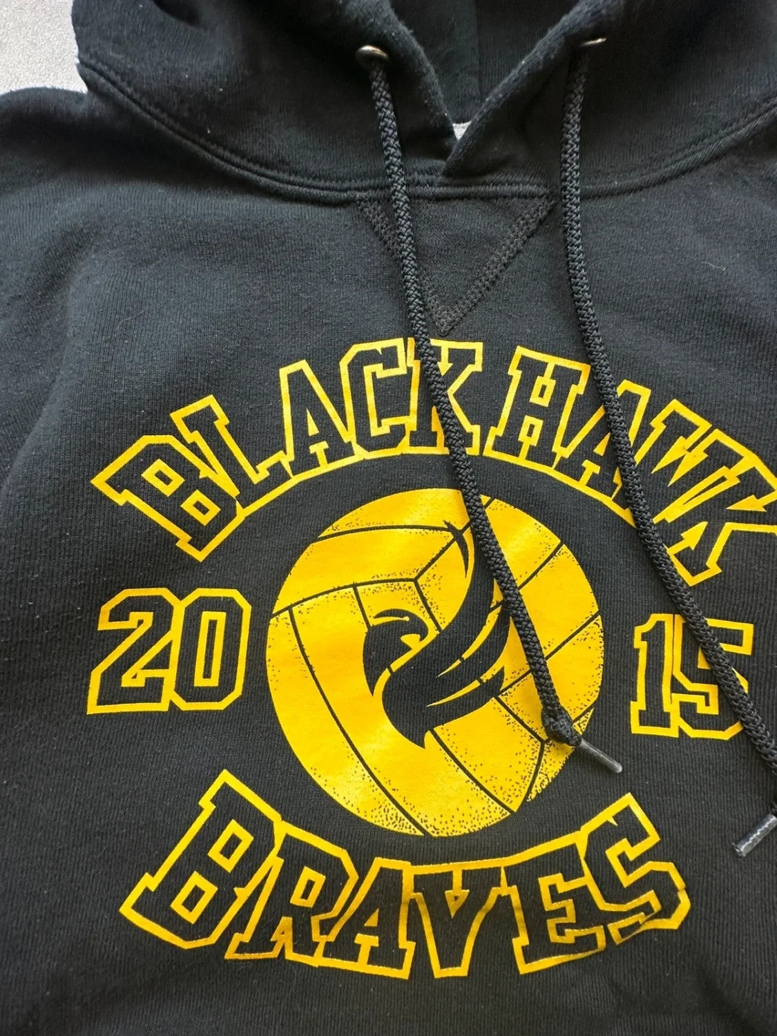 Sweat Russell Athletic Vintage Blackhawk Braves 2015 Noir – USA