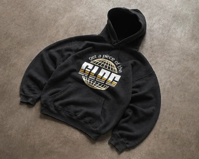 Hoodie Vintage GLOC World Series – Noir