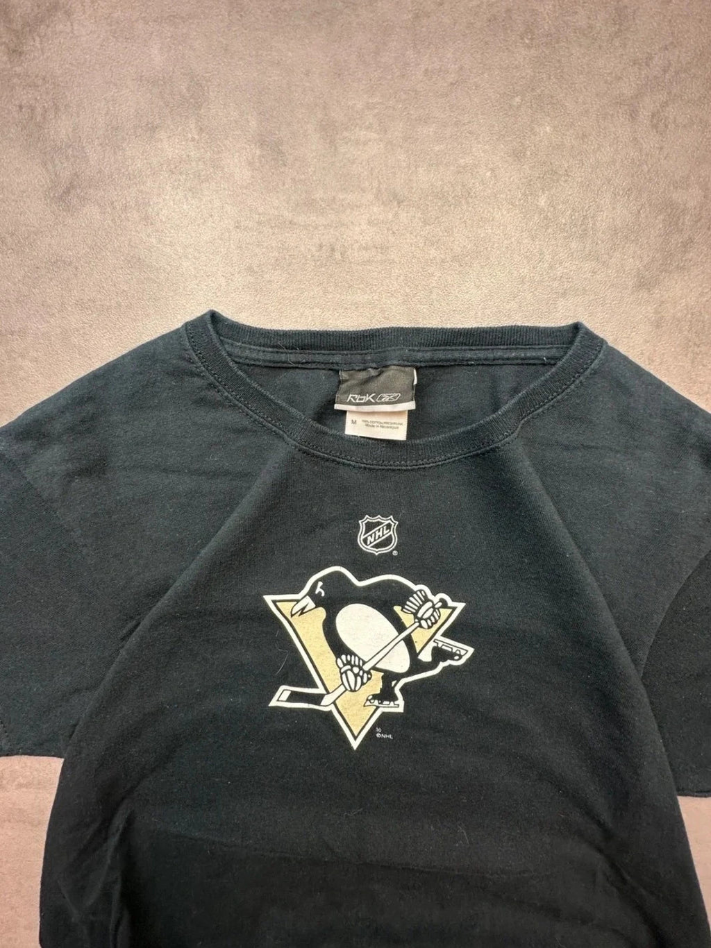 Tee Shirt Vintage Pittsburgh Penguins Malkin #71 Noir – NHL Hockey USA