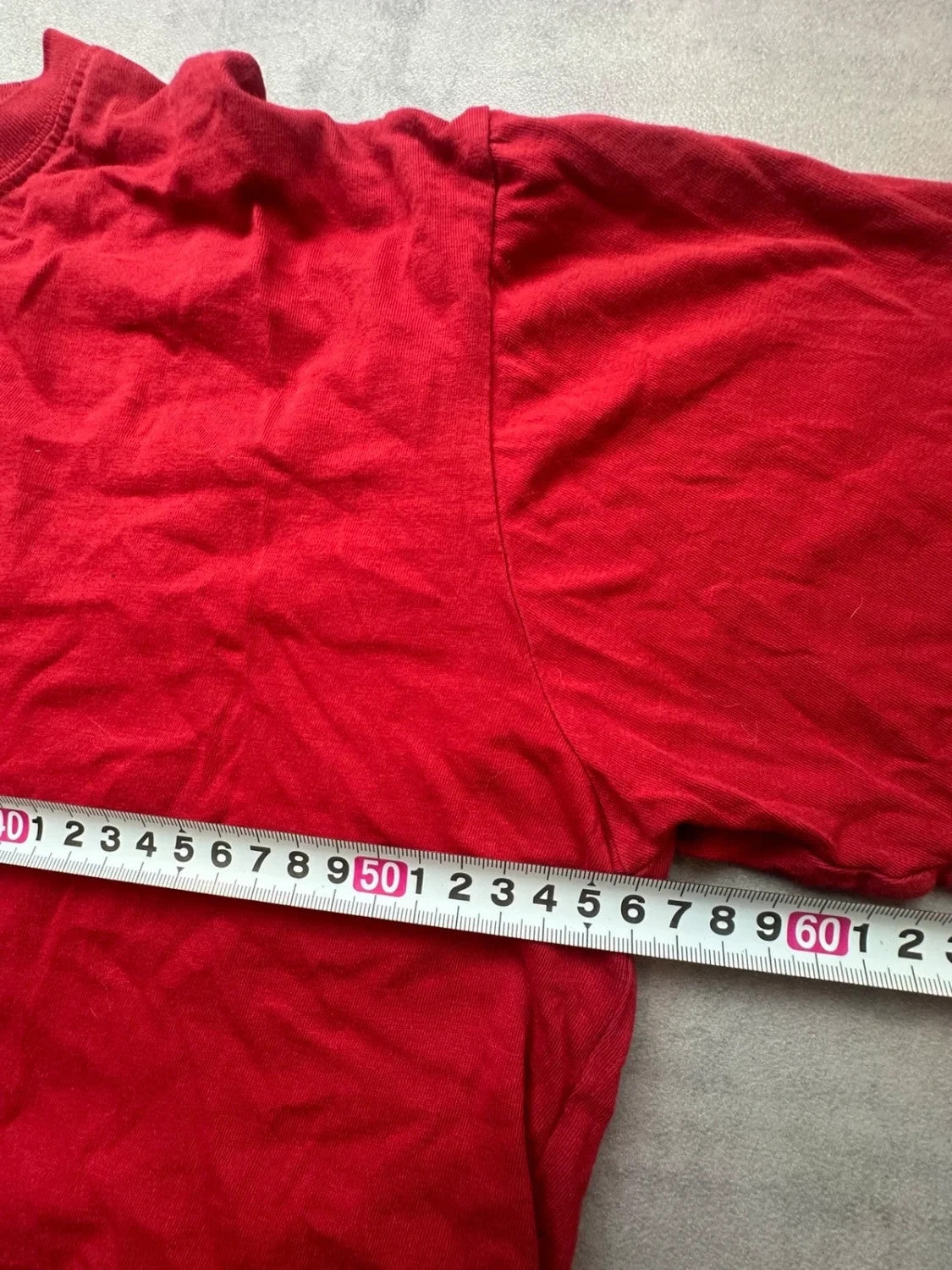 Tee-shirt Uni Rouge Regular Fit | WellStore Vintage