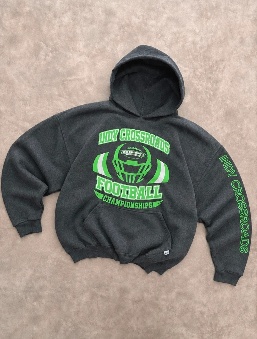 Sweat Russell Athletic Indy Crossroads Football – Gris