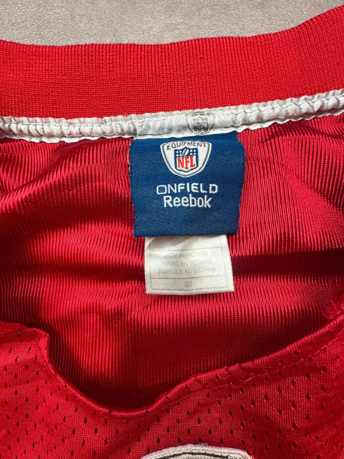 Maillot NFL Vintage Reebok San Francisco 49ers #52
