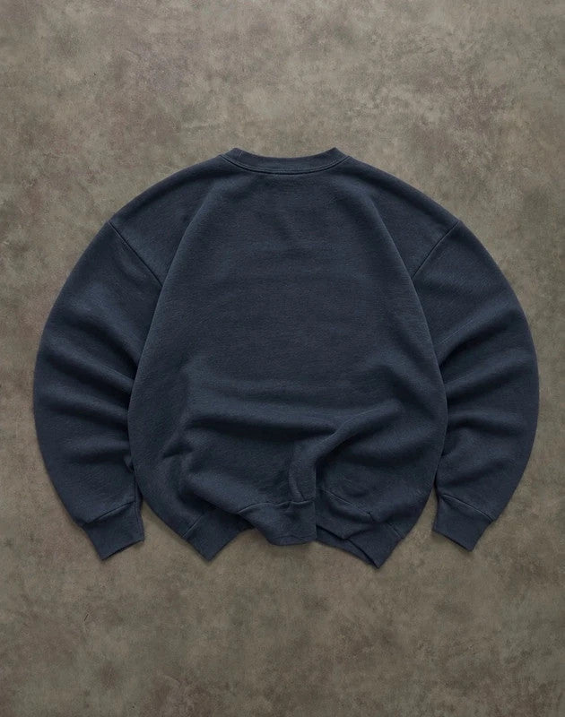 Sweat Crewneck Vintage Welcome To The Jungle 90s – Black