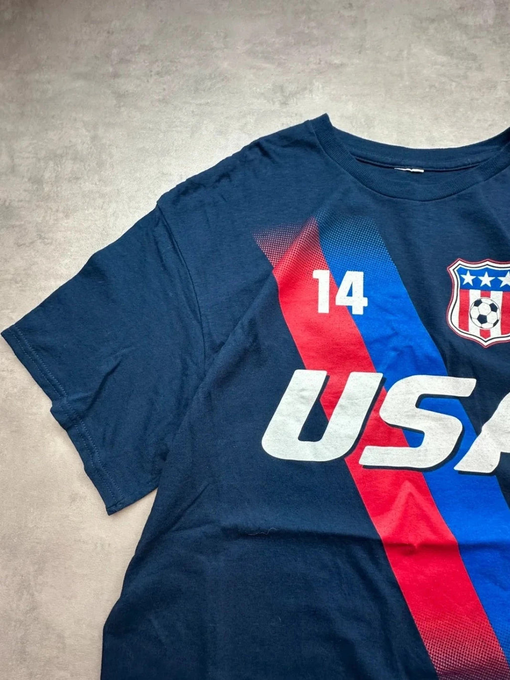 Tee Shirt Vintage USA #14 – Marine