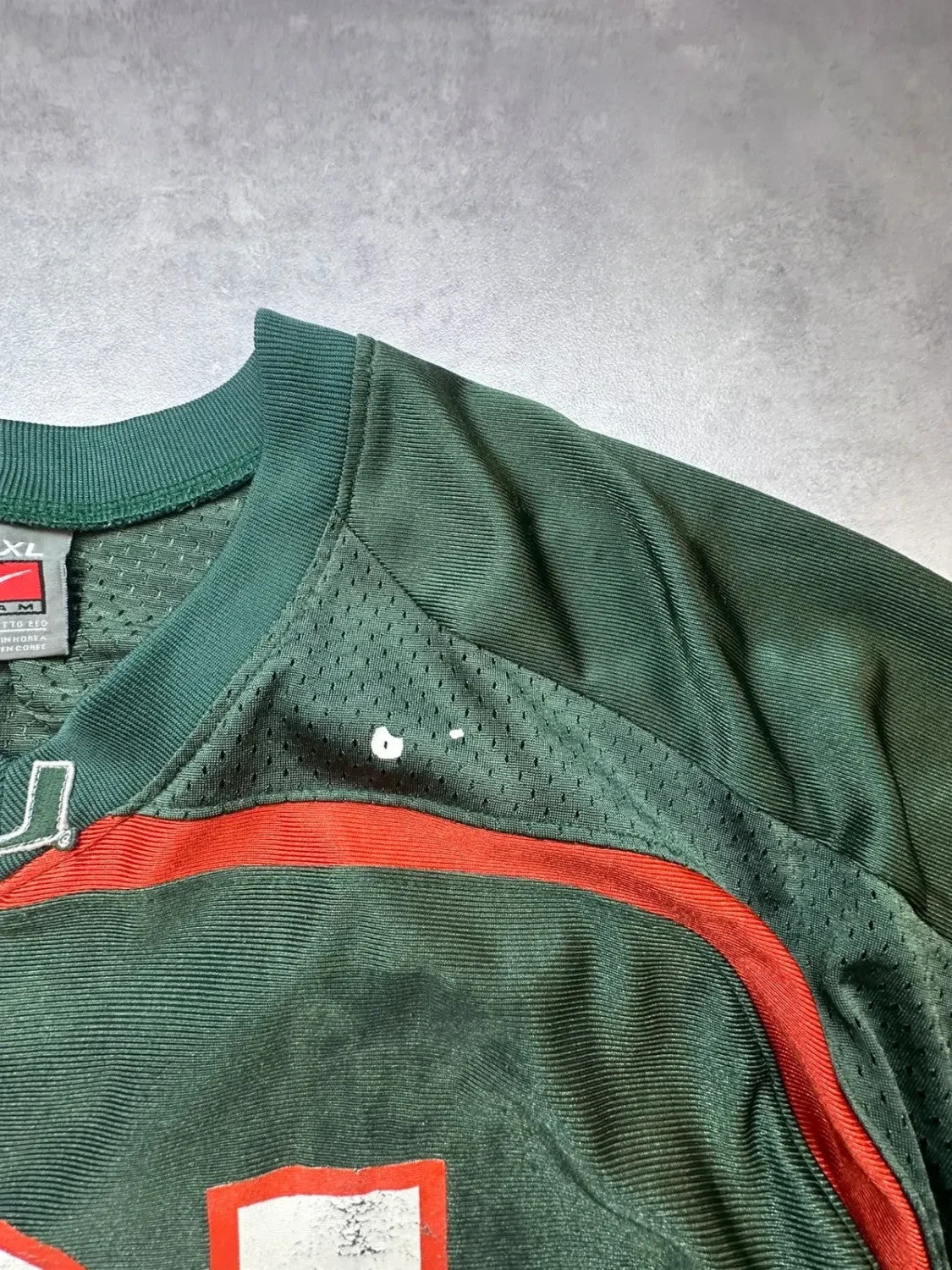 Maillot Nike Vintage Miami Hurricanes #31 Vert