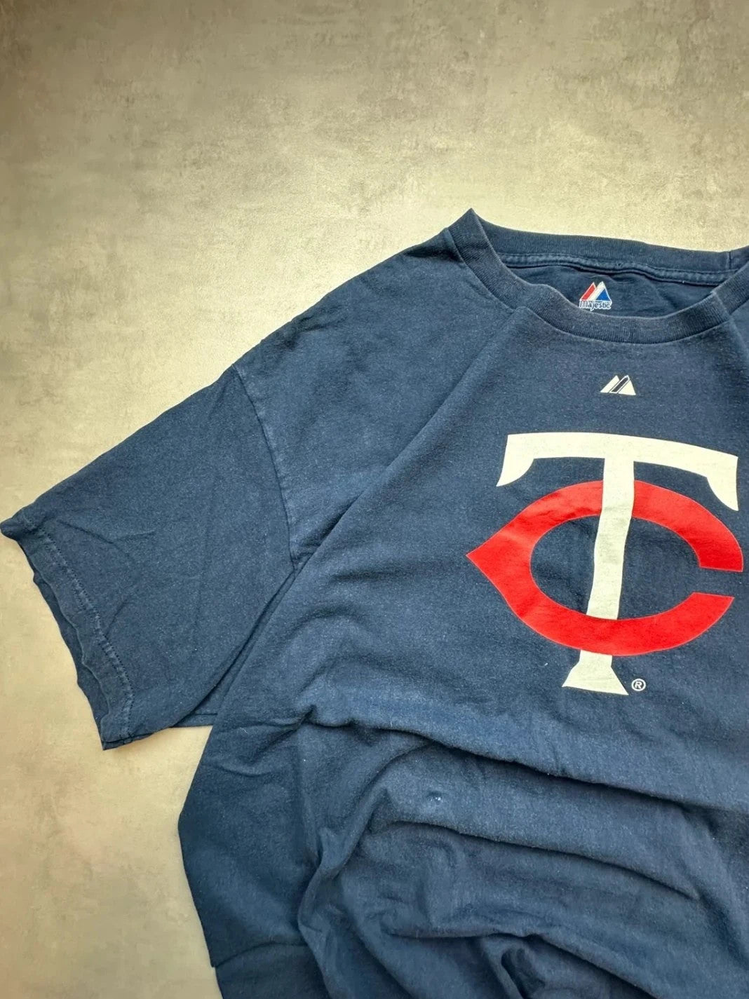 Tee Shirt Vintage Minnesota Twins MLB Navy – Logo Baseball