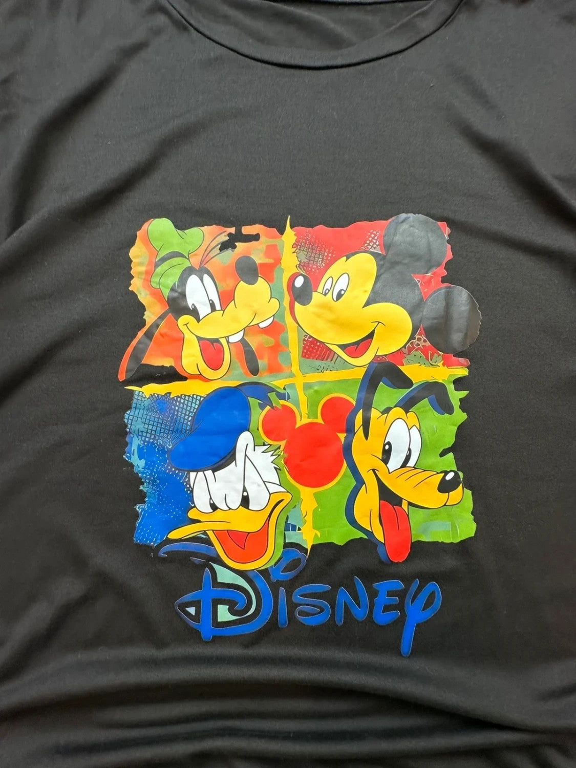 T-Shirt Disney Vintage Mickey, Donald & Pluto