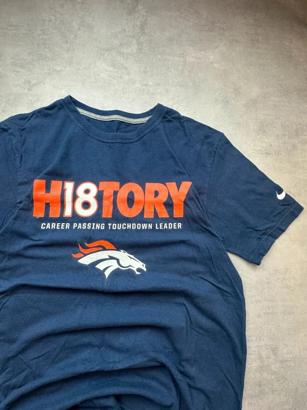 Tee Shirt Nike Vintage Denver Broncos Marine – NFL USA