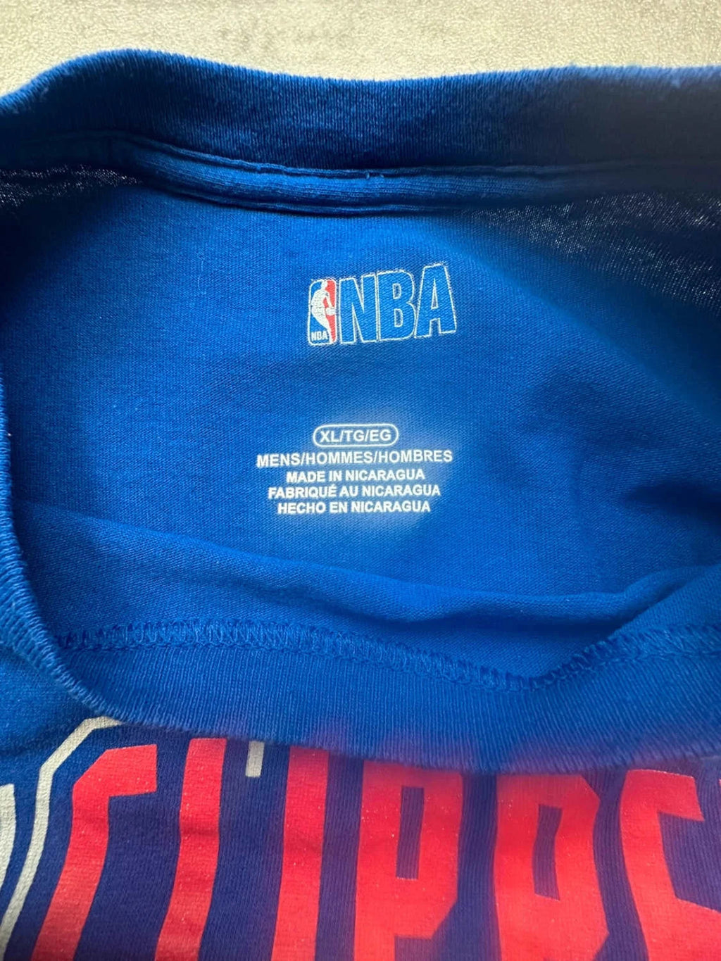 Tee-Shirt LA Clippers Fanatics Vintage Bleu – NBA