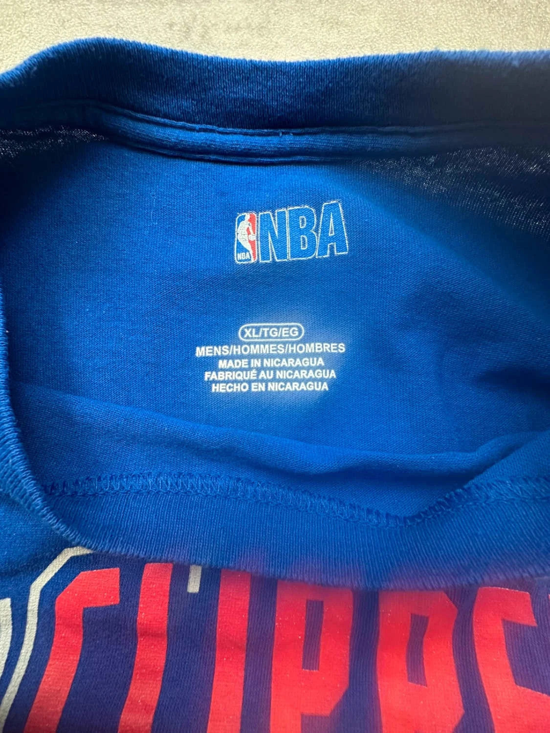 Tee-Shirt LA Clippers Fanatics Vintage Bleu – NBA
