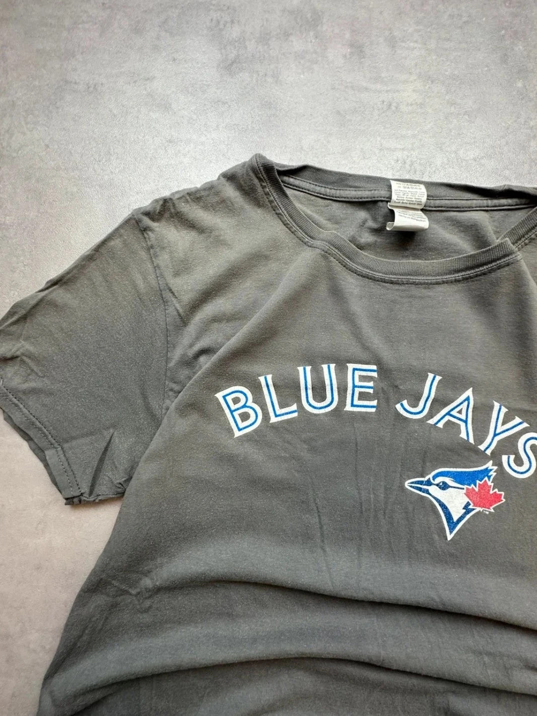 Tee-Shirt Vintage Blue Jays Dad #15 Gris