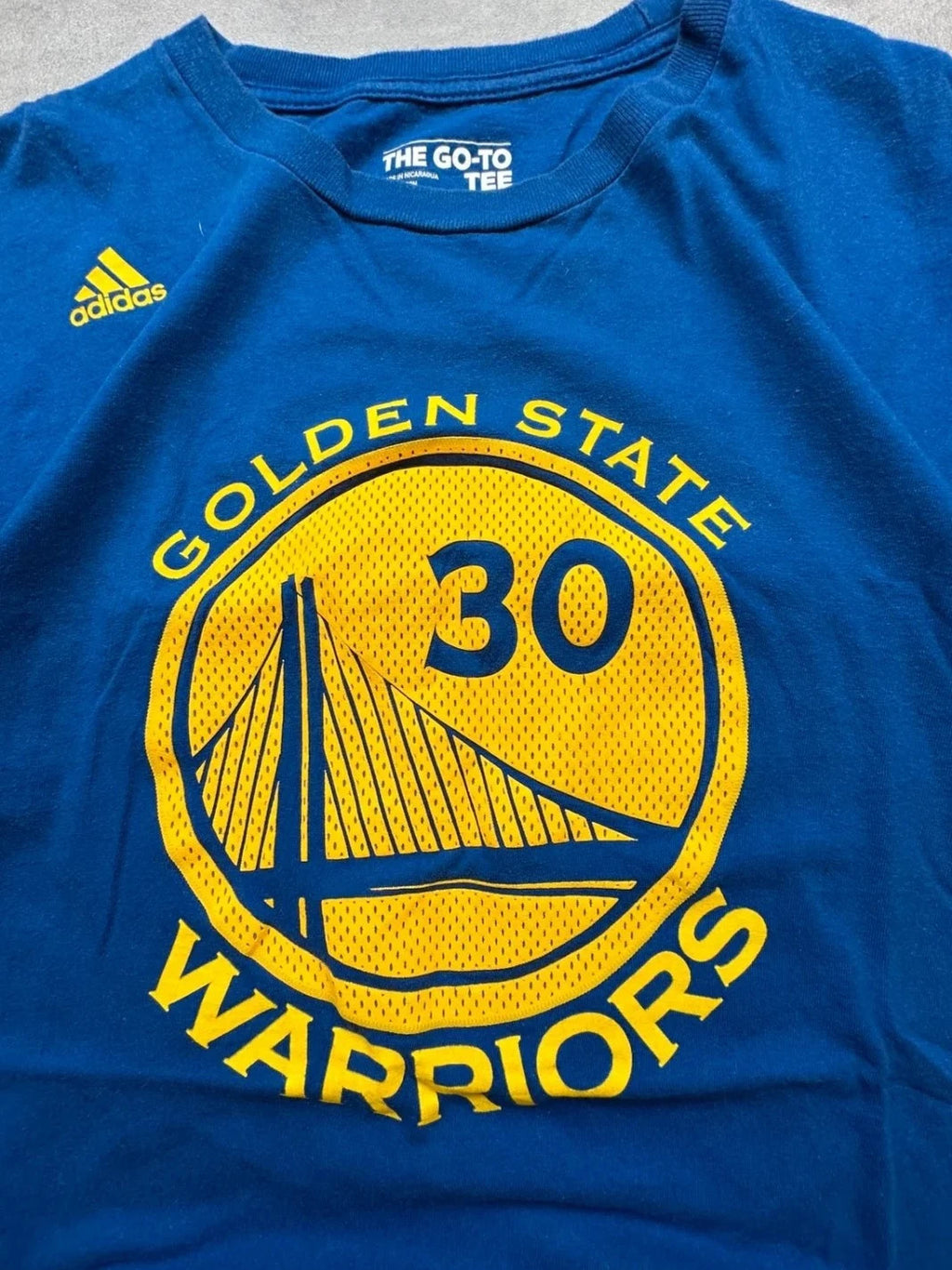 Tee-Shirt Adidas Vintage NBA Golden State Warriors Stephen Curry