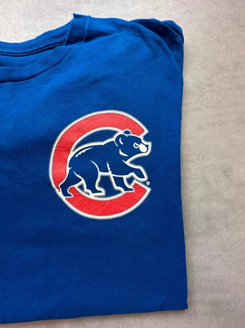 Tee Shirt Vintage Chicago Cubs Maddon #70 Bleu – MLB Baseball USA
