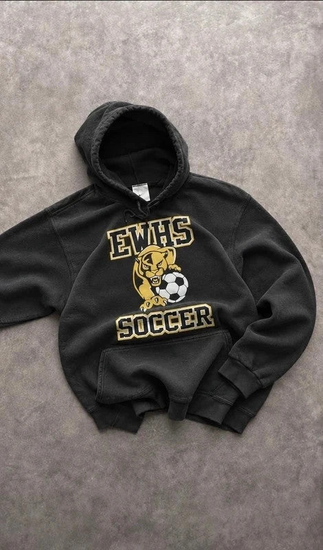 Sweat Vintage EWHS Tigers Soccer – Noir